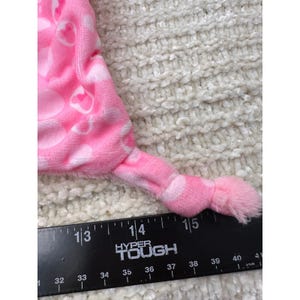 Disney Baby Minnie Mouse Lovey Security Blanket Pink Polka Dot Plush Kids Toy image 5
