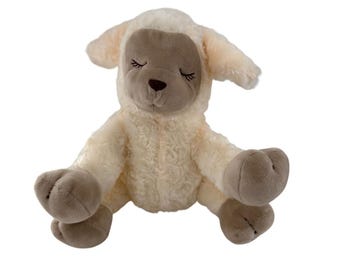 SwaddleMe Snoozy White Noise Plush Lamb Animal Heartbeat Womb Sound Machine