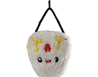 Squishable witte Ramen kom pluche mini tashandvat 10" Chinees Comfort Aziatisch