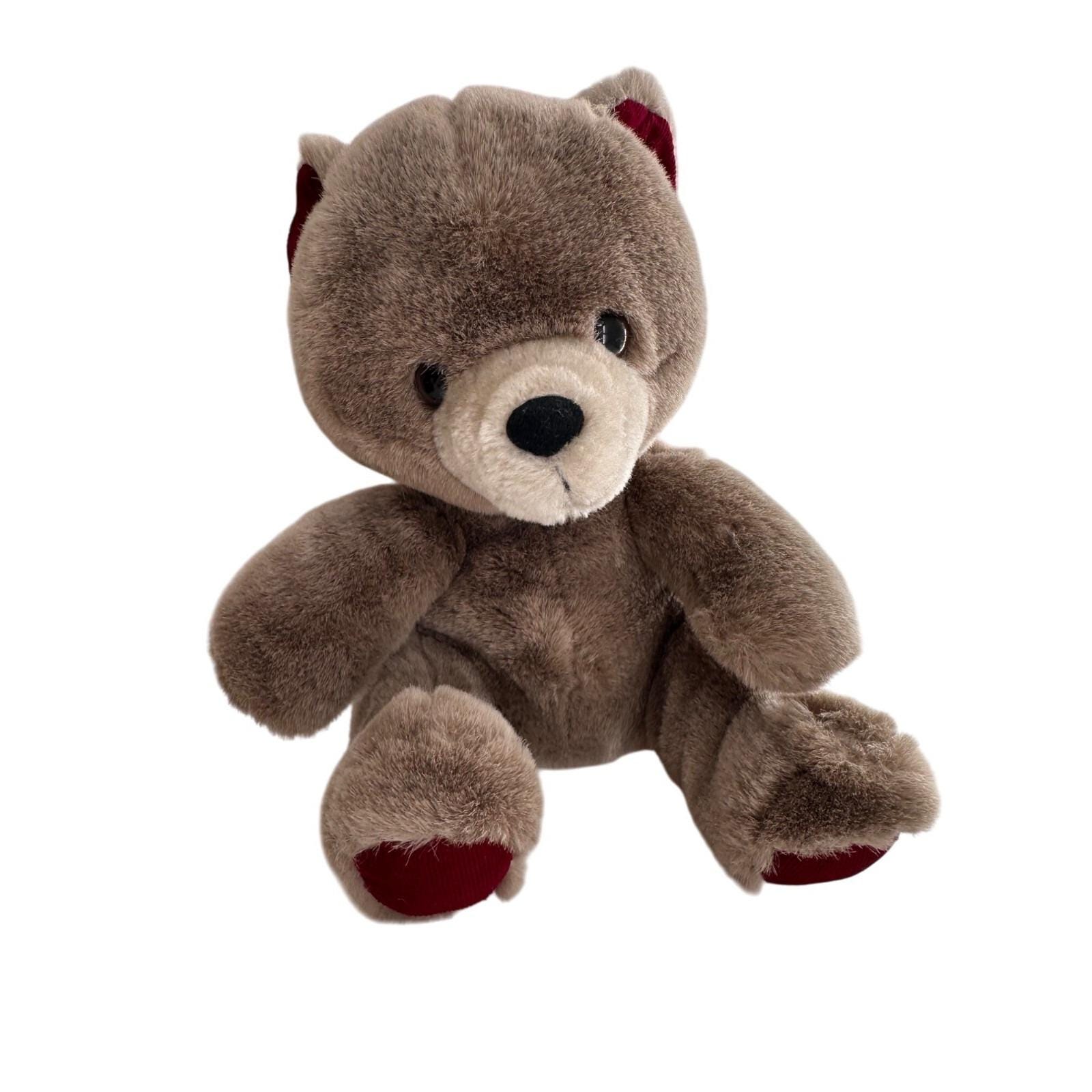 Applause Wallace Berrie 1985 Brown Teddy Bear Plush 10