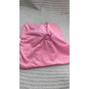Disney Baby Minnie Mouse Lovey Pink Rainbow Safety Blanket Pluszowy Zwierzątko Serce zdjęcie 8