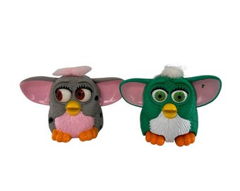 90年代のヴィンテージマクドナルドブラックファービーおもちゃ - 希少