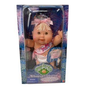 Cabbage Patch Kids Millennium Celebration Puppe Darlene Fawn 2000 Mattel 23109