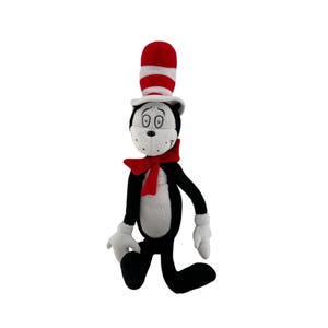 Vintage 2003 Cat In The Hat Dr. Seuss Plush 15&quot; Universal Studios DreamWorks