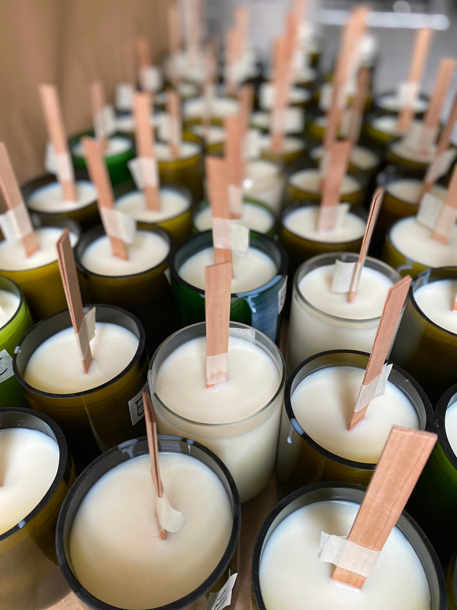 Candle Refill Kit Soy Wax Wood Wick & Essential Oils. 220ml Etsy