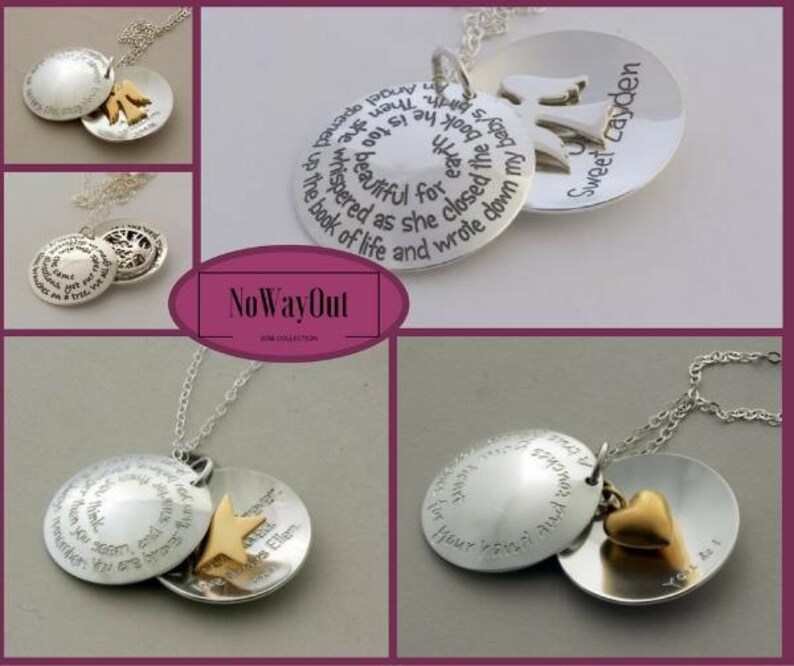 If there ever comes a day 925 Silver Engraved Motivational Jewelry Friendship Necklace Gift for Daughter Soul Sister image 3