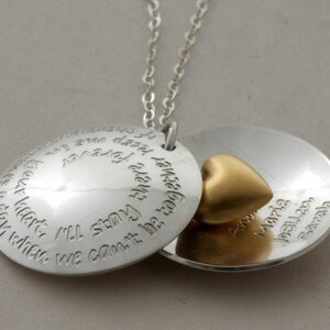 If there ever comes a day 925 Silver Engraved Motivational Jewelry Friendship Necklace Gift for Daughter Soul Sister image 2