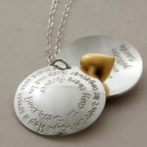 If there ever comes a day 925 Silver Engraved Motivational Jewelry Friendship Necklace Gift for Daughter Soul Sister image 1