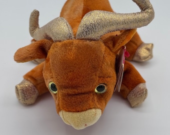 Beanie Baby TY - Zodiac - OX Hang Tag Zodiac & Tush Tag 9th Gen