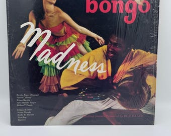 Bongo Madness Don Ralke 1957 Vintage Vinyl Record