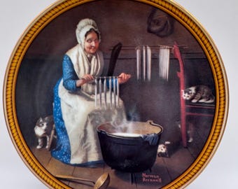 Light for the Winter 1987 Norman Rockwell Collector Plate