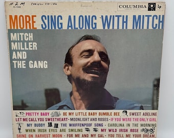 More Sing Along with Mitch, Mitch Miller and the Gang 1958 Vintage Vinyl Record