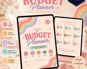 iPad Budget Planner | Hyperlinked GoodNotes Budget Planner PDF | Savings Tracker, Bills & Debt Payoff Planner