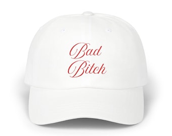 Bad Bitch Embroidered Dad Cap - Savage Vibes