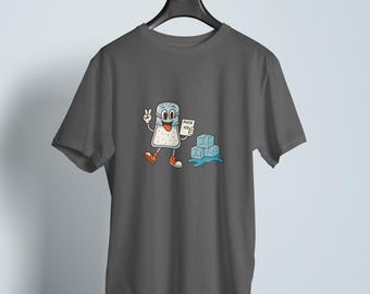 Camisa unisex Comfort Colors® 1717 con gráfico político anti-ICE