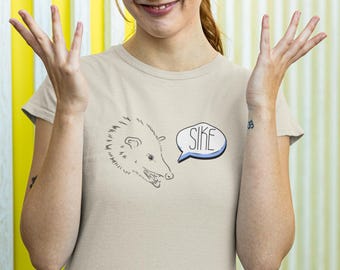 Camiseta Comfort Colors 1717 Speech Bubble Sike Possum