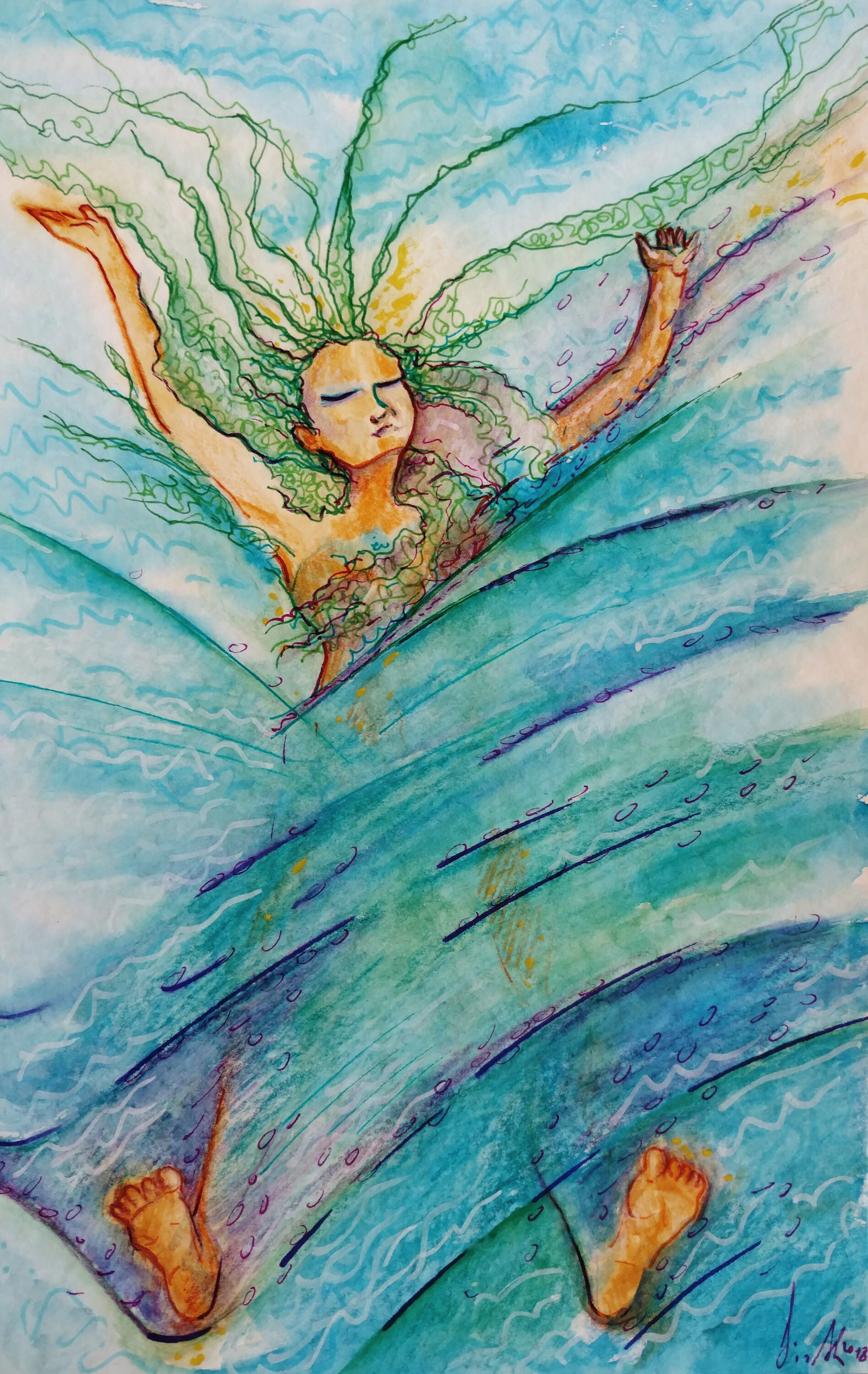 Free Shipping Divine Art Healing Art Womanhood Visionary Etsy