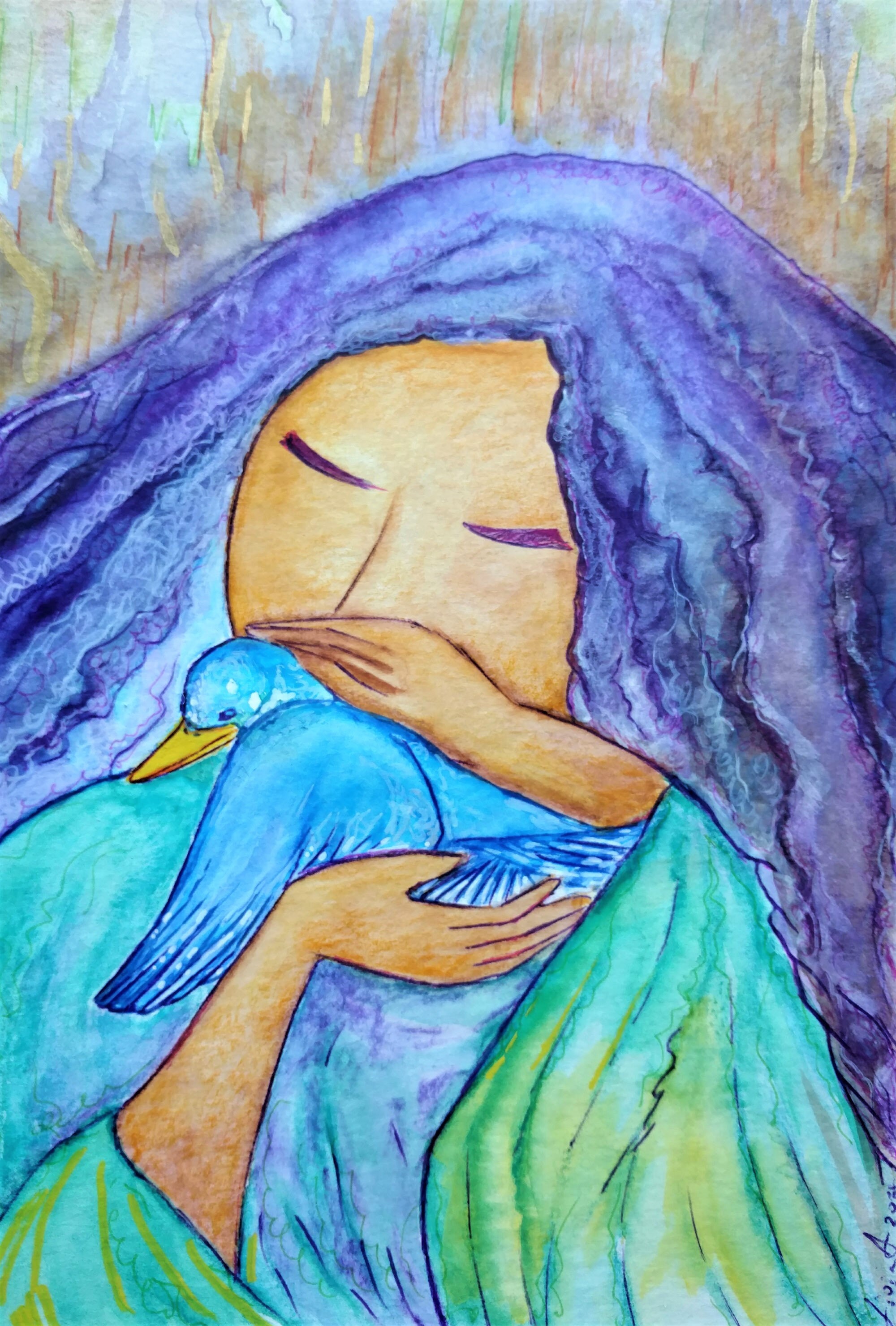 Free Shipping Divine Art Healing Art Womanhood Art Visionary Etsy