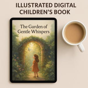 The Garden of Gentle Whispers - Illustriertes digitales Kinderbuch (3–7 Jahre)