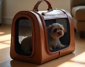 ALANUI LWNA009R25KNI0016E00 関税送料込 Monogrammed Navy Canvas Pet Carrier, Dog Carrier, Cat