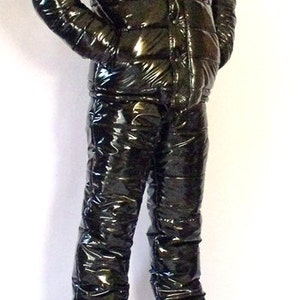 Monte Vista Shiny Vinyl Down Suit - Etsy