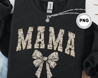 ママ迷彩ボウ PNG、カントリーママ PNG、ディストレスト迷彩ママ PNG、オールド迷彩ボウ png、レトロコケットママ昇華