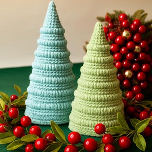 Christmas Tree Crochet Pattern | Amigurumi Holiday Decor | DIY Festive Crochet | Instant Digital Download