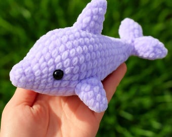 あみぐるみ　いるか　【受注製作になります】 LEFT handed How to crochet a Dolphin by meetang - YouTube