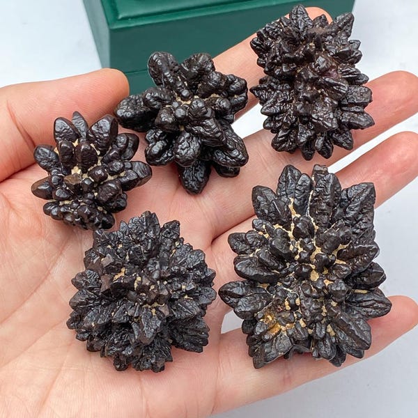 Natural Egyptian Black Diamond Prophecy Stones  , Third Eye Activation Stone , Ancient Prophecy Tool