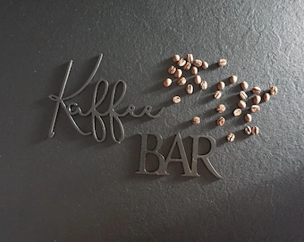 Coffee Bar – Lettering Decor for Kitchen, Cafe & Bar