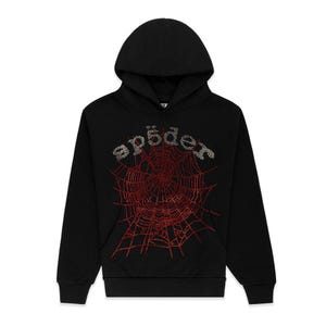 Sp5der hoodie black - Etsy 日本