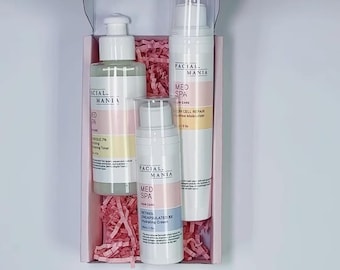 Rejuve Trio: Glycolic, Vitamin C, Retinol - Natural Skincare Gift Set