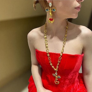 Schiaparelli necklace - Etsy 日本