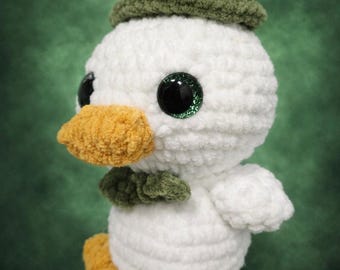 St. Patrick’s Day Crochet Duck Plush