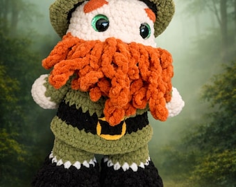 Leprechaun Crochet Doll