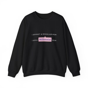 Millennial Mom sweatshirt | Mama crewneck, y2k 90s Gift