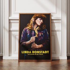 Linda Ronstadt The Sound of My Voice Movie Poster - Room Decor - Home Decor - Wall Art Decor - perfect gift for others