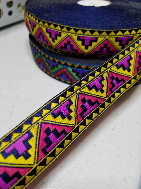 Native Folk Fabric Trim 1 1//4 wide by the yard