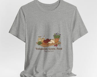 Feed Local T-Shirt | Food Bank Charity Shirt | Dizzy Goat Farms | Support Local Ag