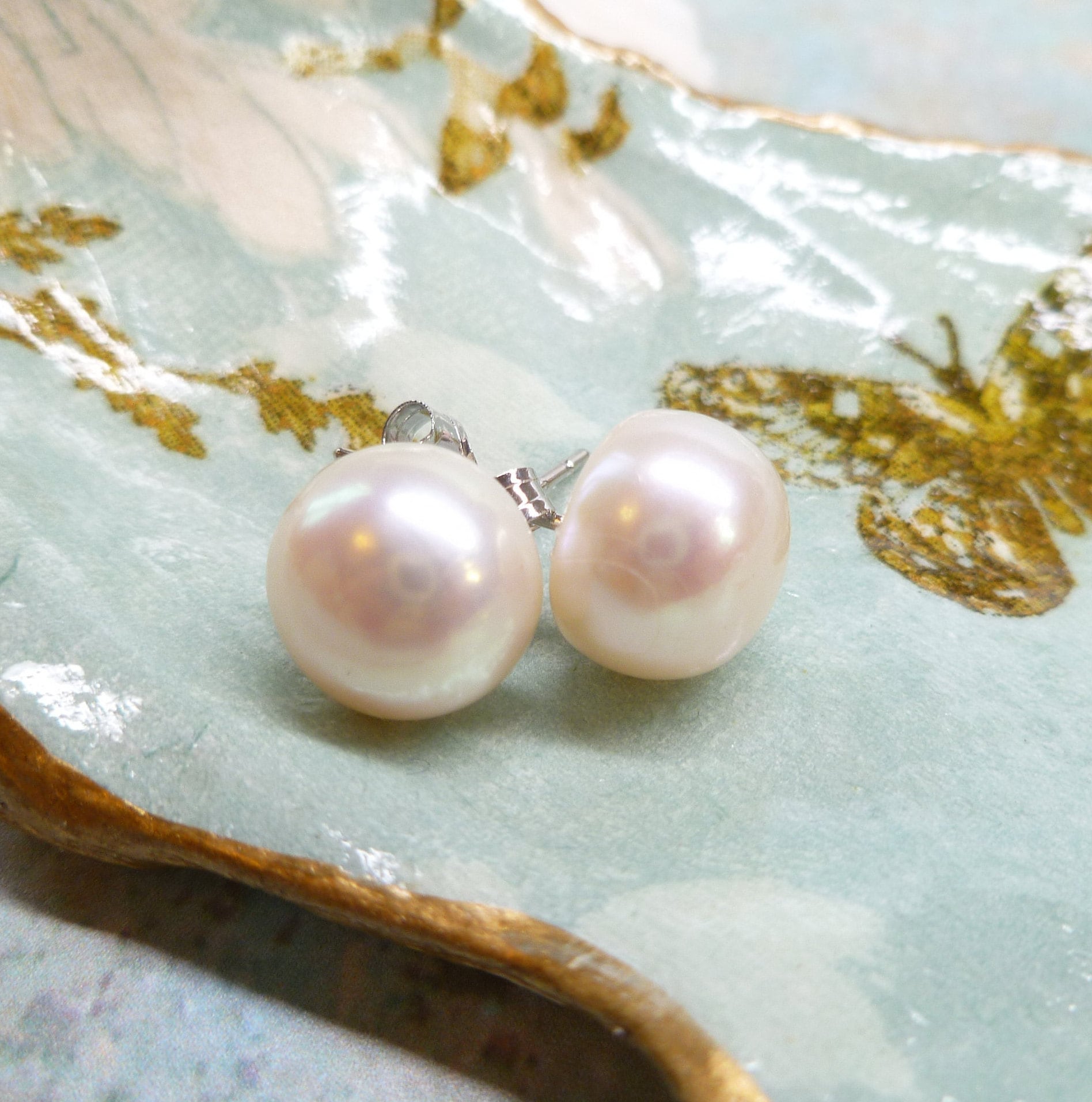 Pearl Earrings, Natural Pearl, Vintage Pearl Earrings, Antique Earring –  Adina Stone Jewelry