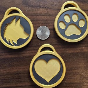 Fursuit Kragen Tags