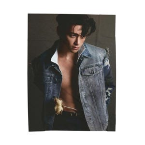 Bts Taehyung Fleece Blanket - Etsy