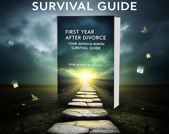 Divorce Survival Guide | Month-by-Month Roadmap (PDF Digital Download)