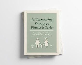 Planificador para el éxito de la crianza compartida: Programa de custodia, guía de divorcio (Descarga digital en PDF)