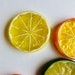 Artificial Lemon Slice , Lemon Slice, Summer Crafts, Summer Lemon Decor ...