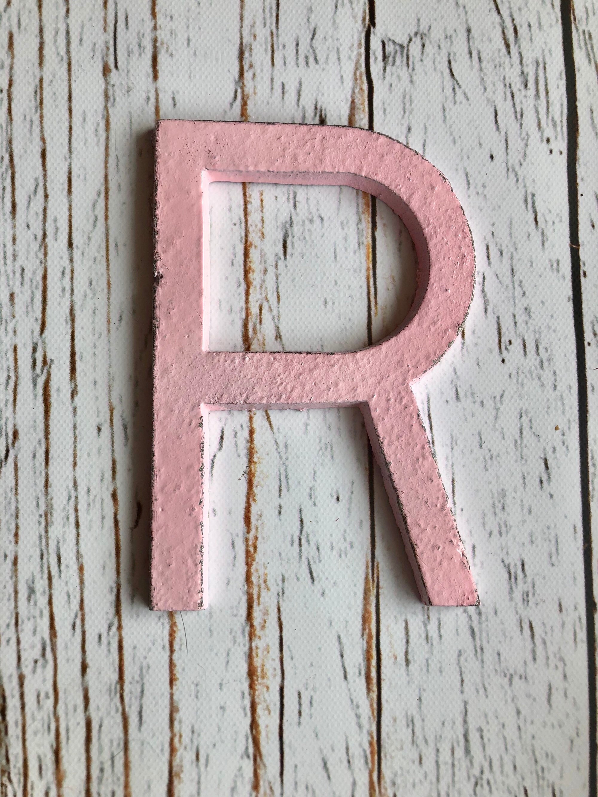 Cast Iron Metal Letter Wall Art Decor Vintage Style You Pick Etsy