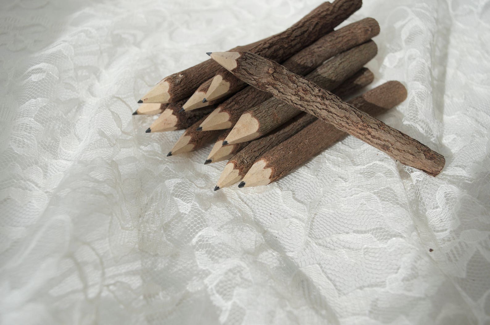 Twig Pencil Rustic Tree branch pencil Pencil Party Favor Etsy