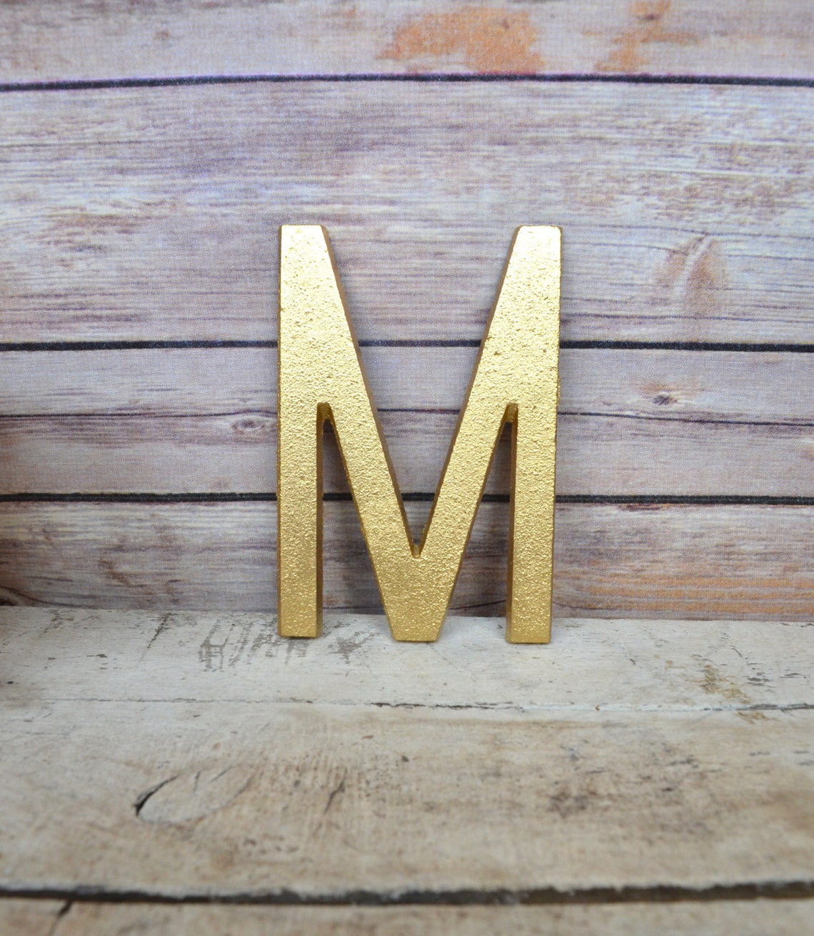 Cast Iron Metal Letter Wall Art Decor Vintage Style You Pick Etsy