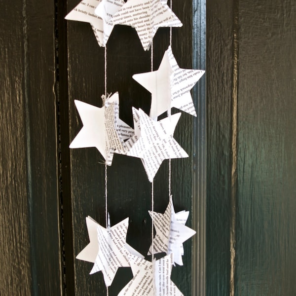 Paper Star Garland - Etsy