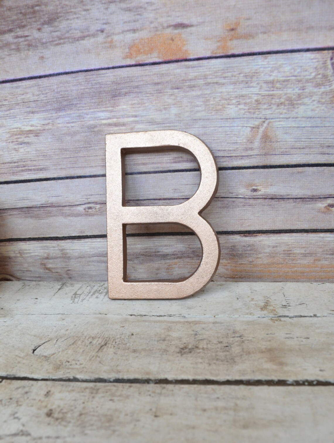 Cast Iron Metal Letter Wall Art Decor Vintage Style You Pick Etsy